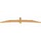 Ekena Millwork Bellingham Timber Gable Bracket, Western Red Cedar, 108"W x 18"H x 3 1/2"D x 5 1/2"F, 4/12 Pitch GBW108X18X0406BEL00SWR - alternate 5